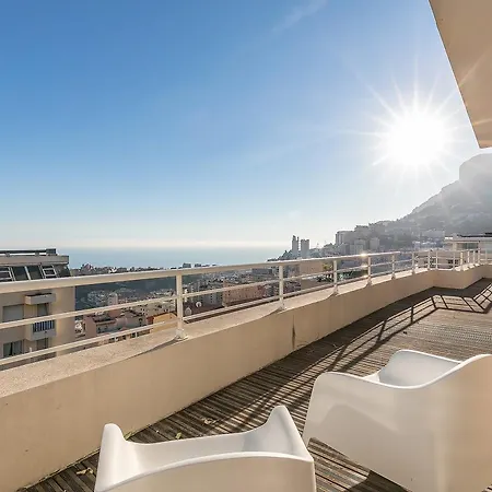Luxury Monaco Sea View Penthouse Le Lord 아파트 보솔레이